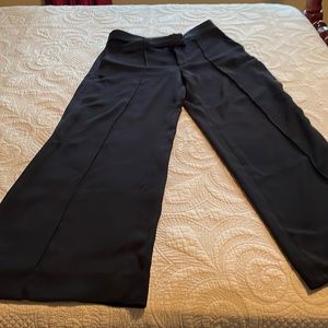 Banana Republic Black size 10 wide leg trousers.